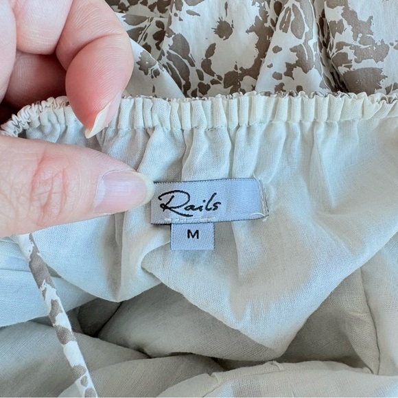 Rails Leni Floral Open Back Midi Dress - Picture 9 of 15